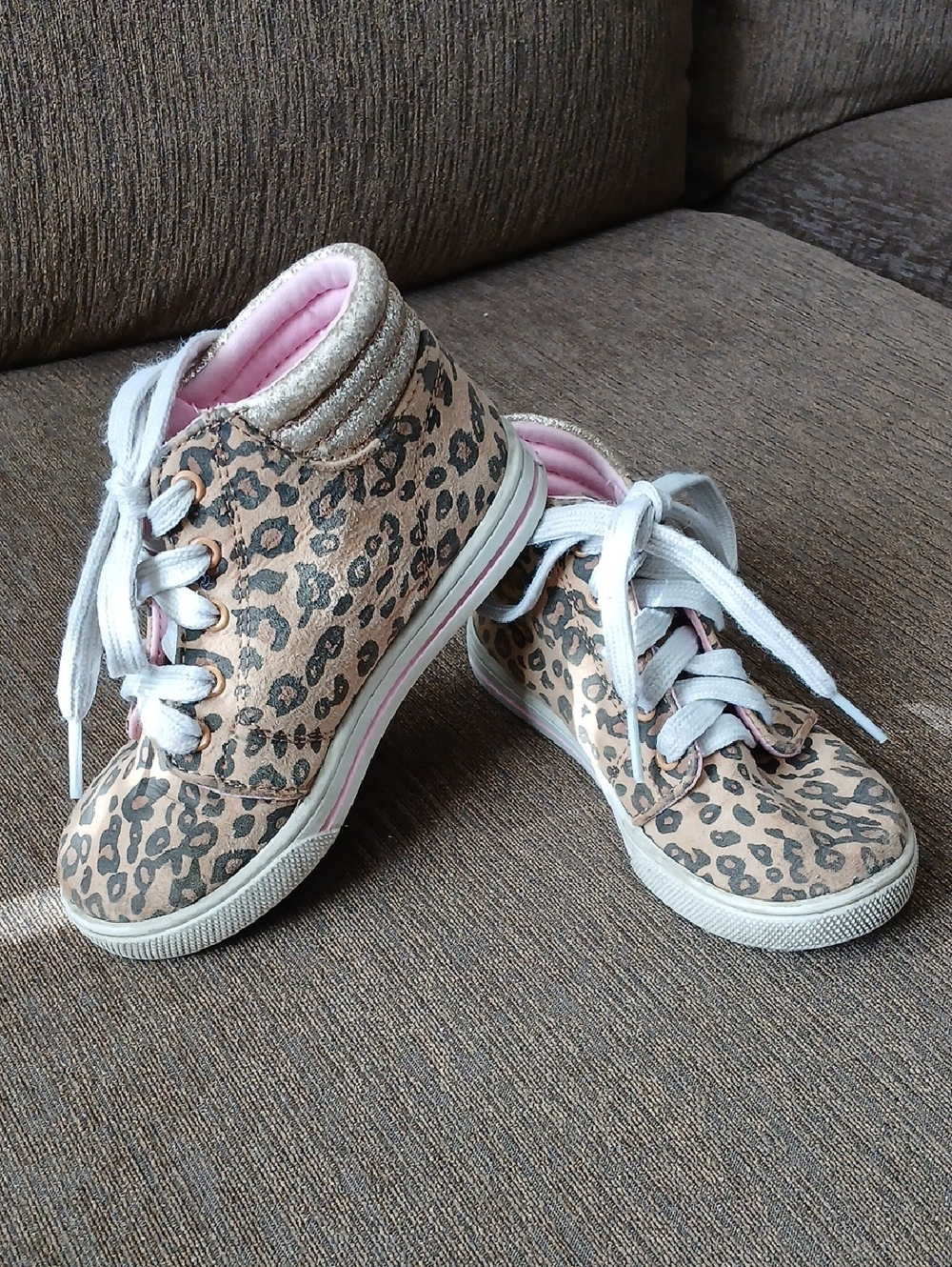 Carter's Toddler Girls Leopard Sneakers